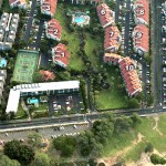 Kamaole Sands Aerial View - our condo is in Bldg 1