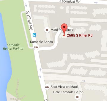 Google Map - Kamaole Sands