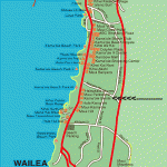 Map of South Kihei, South Maui