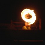 Fire Dancer at the Luau
